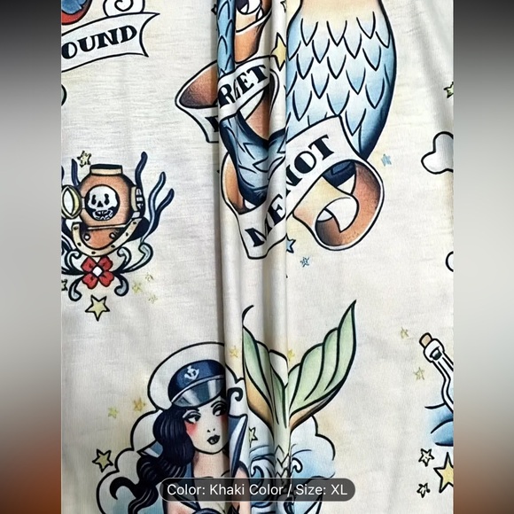 Sailor Lounge Comfy Flash Tattoo Pants - Picture 3 of 10